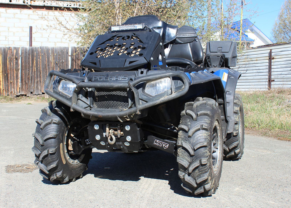 Купить пластиковая защита днища ktz polaris sportsman touring 850 2011-2014 по цене 29 800.00 р.. Низкие цены. Большой выбор. Доставка по всей России.  Интернет-магазин в Москве. Только положительные отзывы!