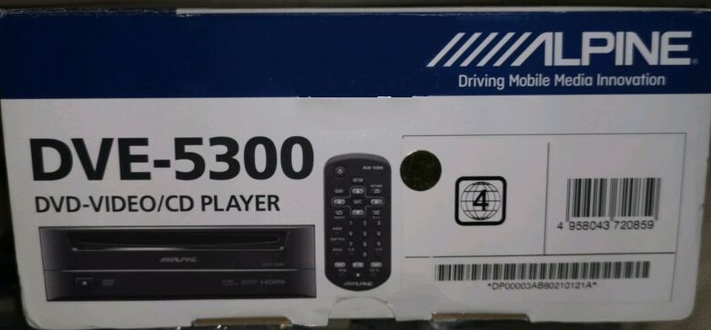 DVD плеер ALPINE DVE-5300