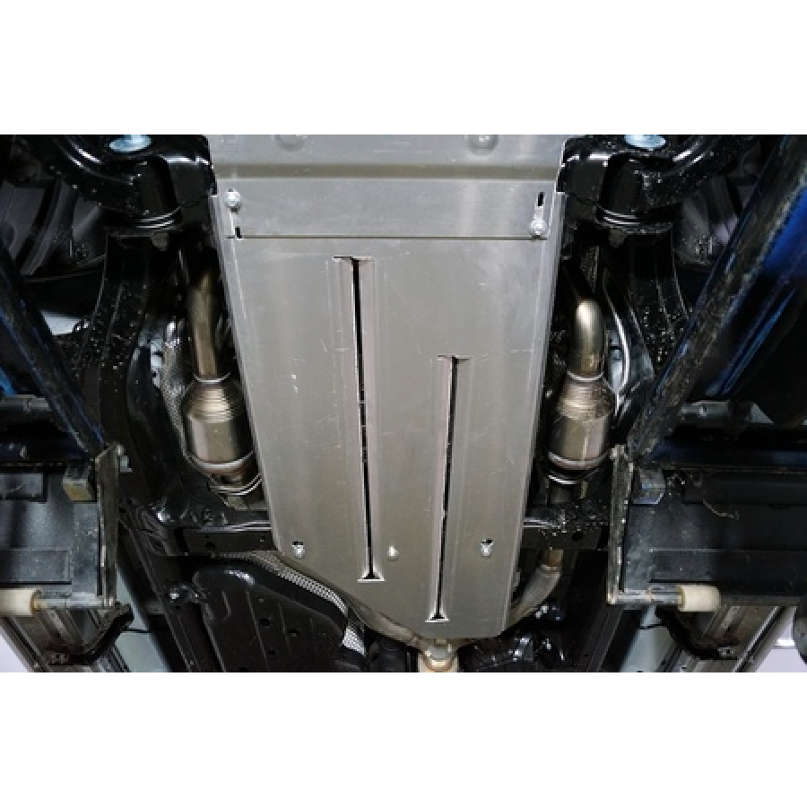 Защита АКПП и РК (алюминий 4 мм) Toyota Land Cruiser 300 2021-