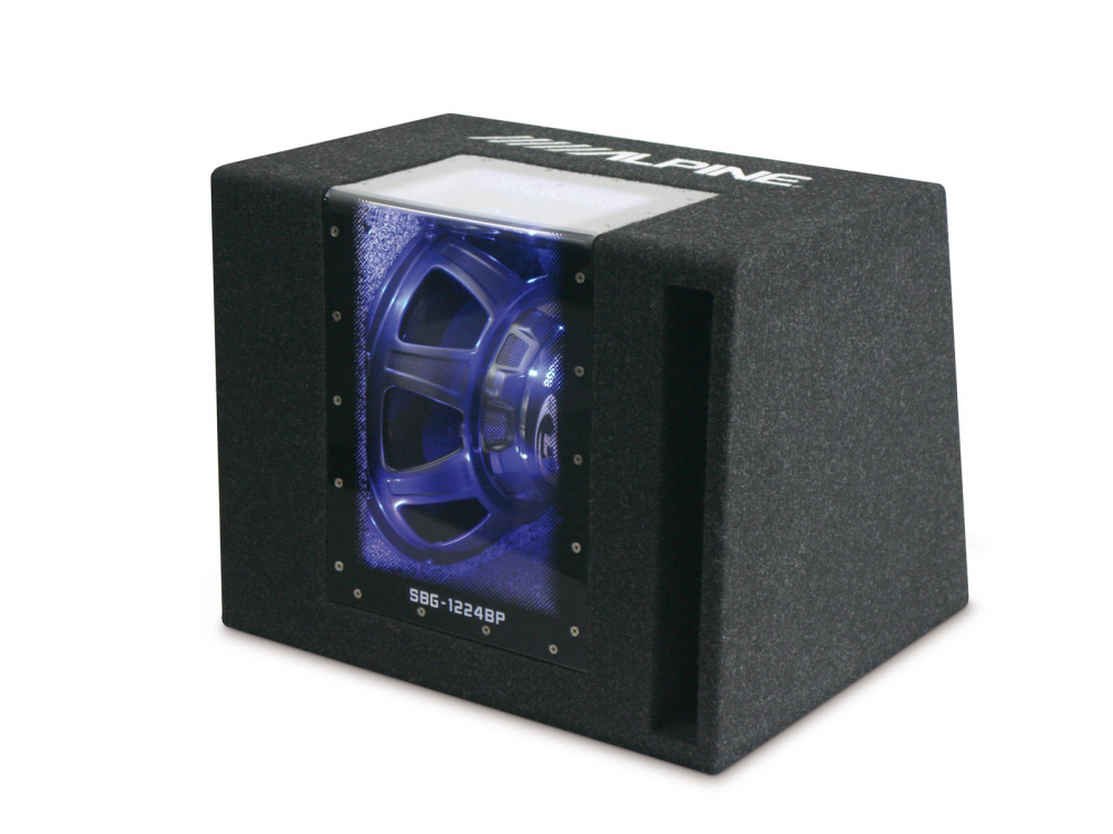 Автомобильный корпусной сабвуфер 12” (30 см) ALPINE SBG-1224BP