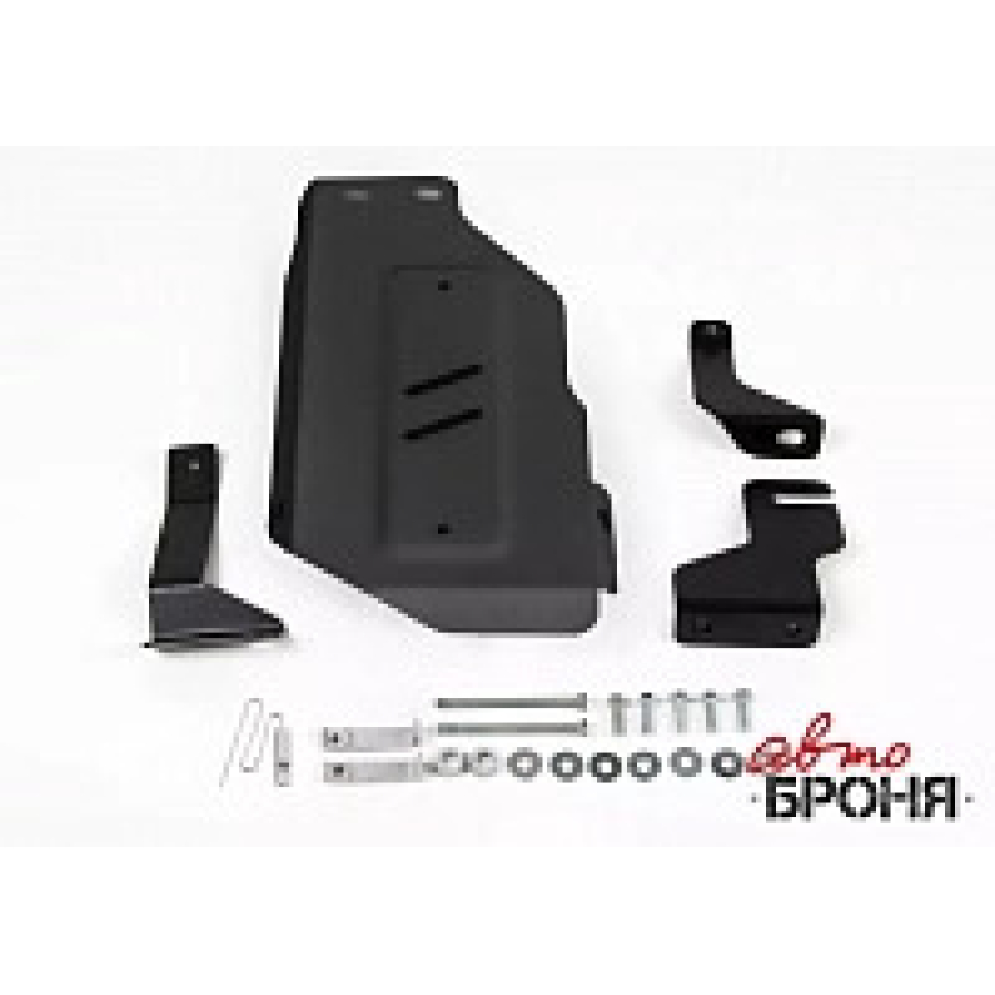 Защита заднего дифференциала (2 мм, сталь) Hyundai Santa Fe 2018-, Kia Sorento Prime 2015-2020