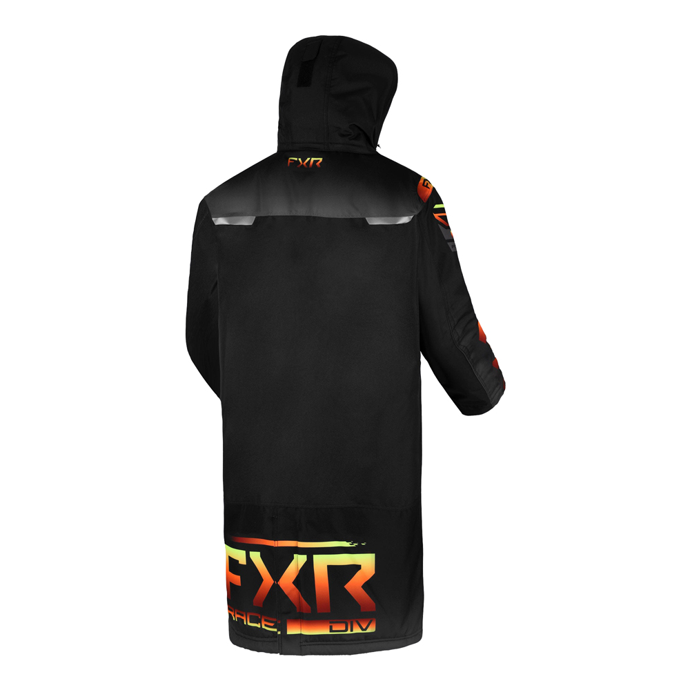 Пальто FXR Warm-Up с утеплителем Black/Inferno, XXS