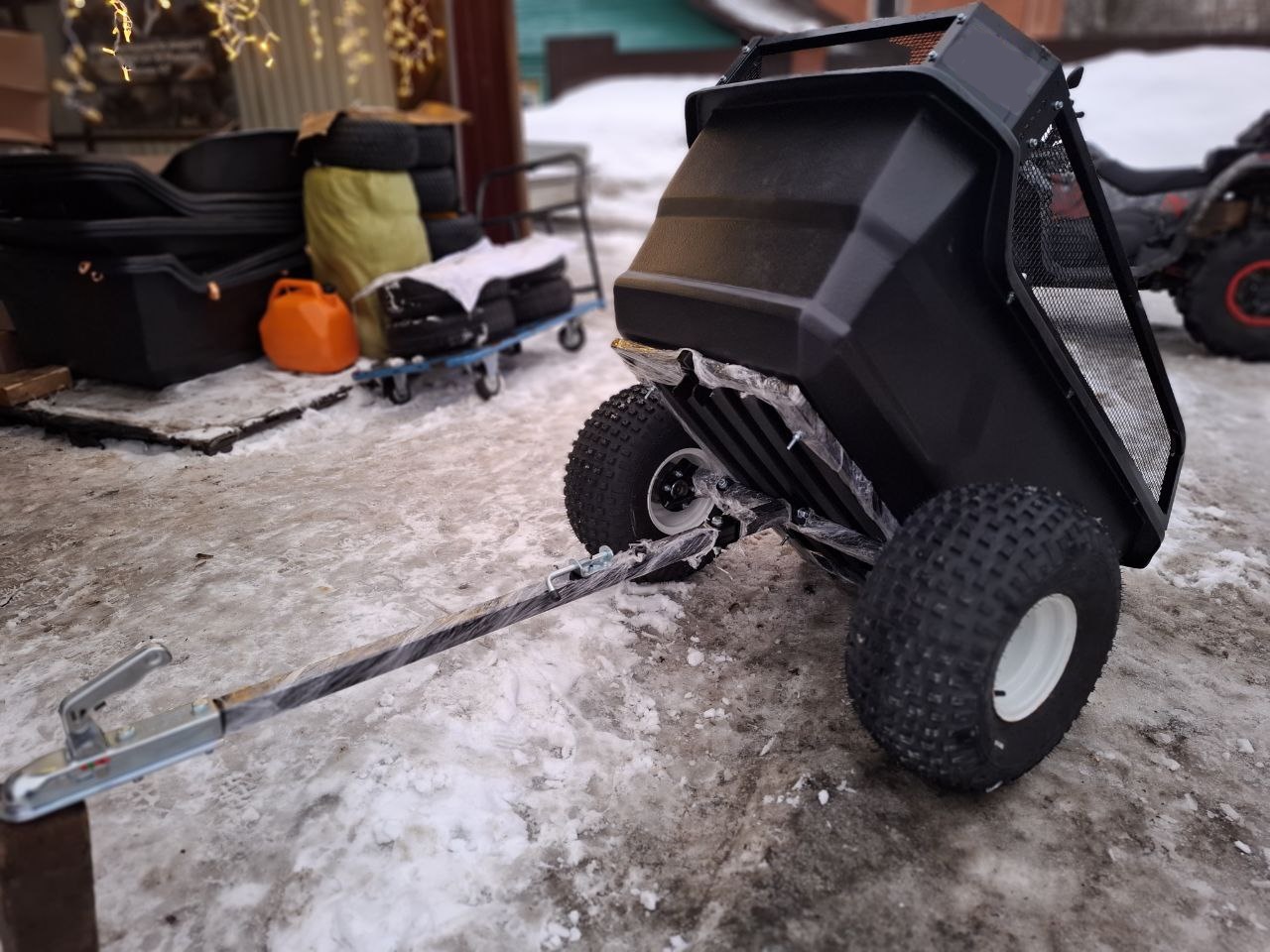 Прицеп для квадроцикла Gorilla Trailer X1500S для квадроцикла ATV по низкой цене в Москве. Можете купить недорого и в наличии!Доставка по России. Всего 52 870 р.