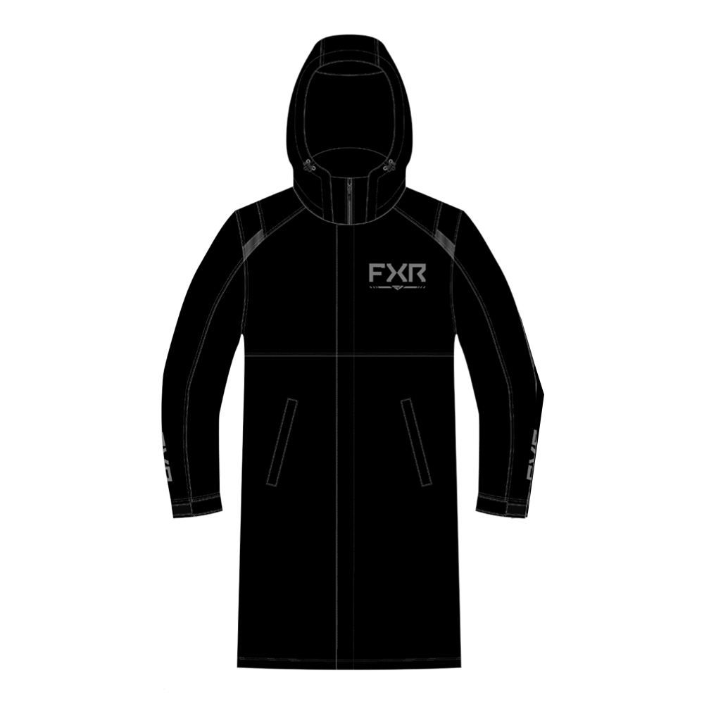 Пальто FXR Warm-Up с утеплителем Black, XL