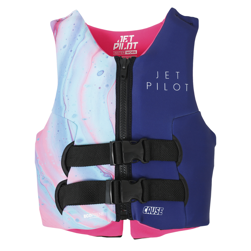 Детский спасательный жилет JetPilot Girls Cause Eco Vest FAIRY FLOSS, 140cm - 152 cm