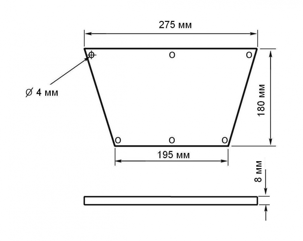 Купить накладка на транец внешняя 275 х 180 мм, пластиковая, черная по цене  Низкие цены. Большой выбор. Доставка по всей России. Интернет-магазин в Москве. Только положительные отзывы!