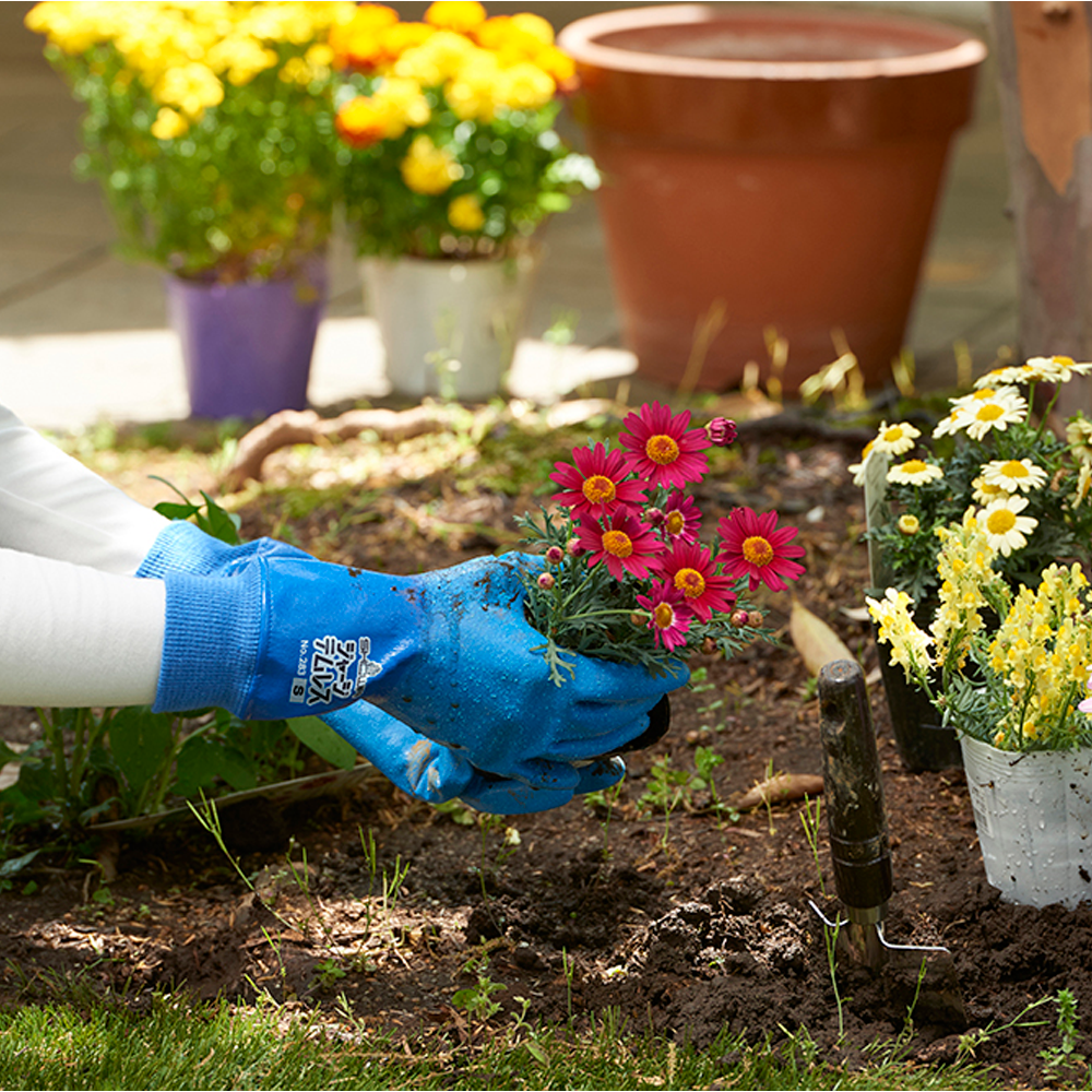 Перчатки защитные SHOWA 283 Blue, S