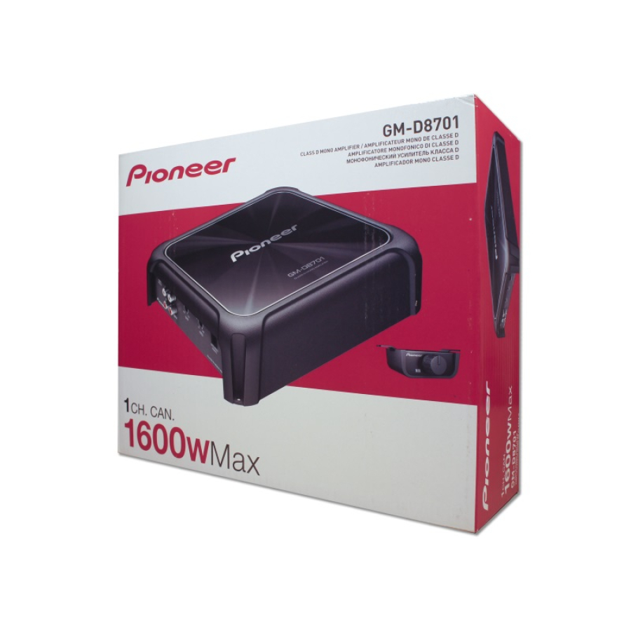 Автомобильный 1-канальный усилитель PIONEER GM-D8701