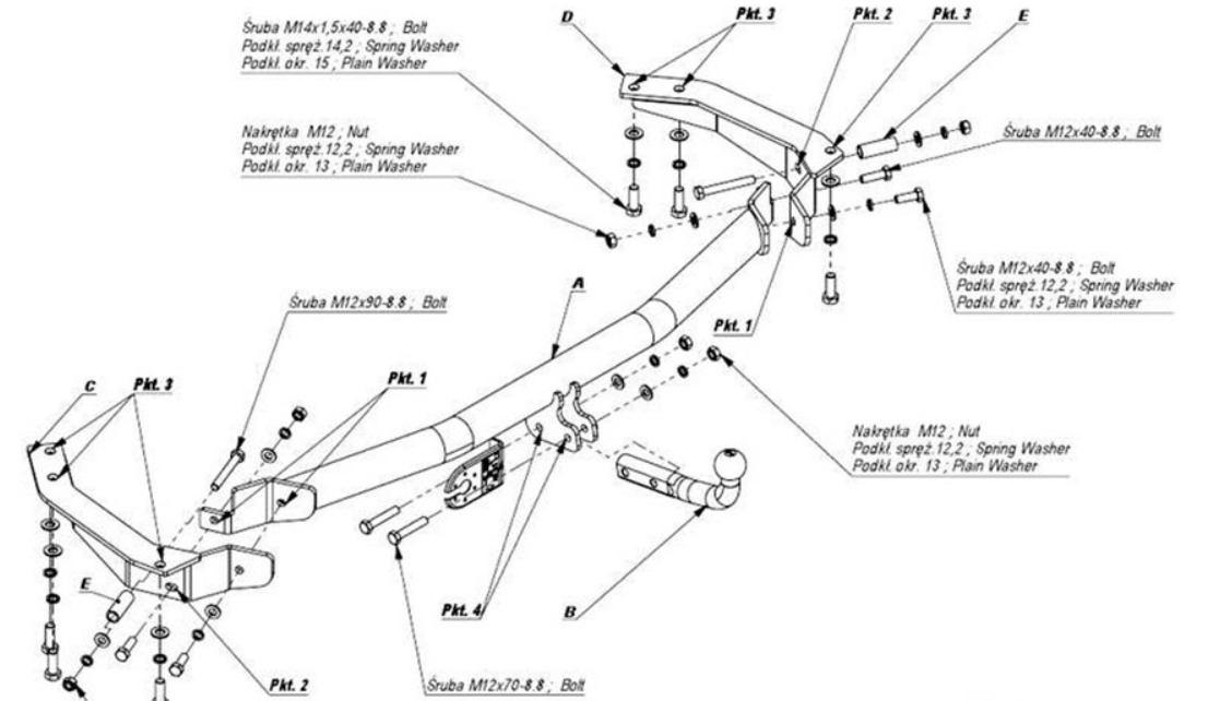 Купить фаркоп toyota avensis verso, ipsum, picnic 2002-2009 - t.025 imiola по цене  Низкие цены. Большой выбор. Доставка по всей России. Интернет-магазин в Москве. Только положительные отзывы!