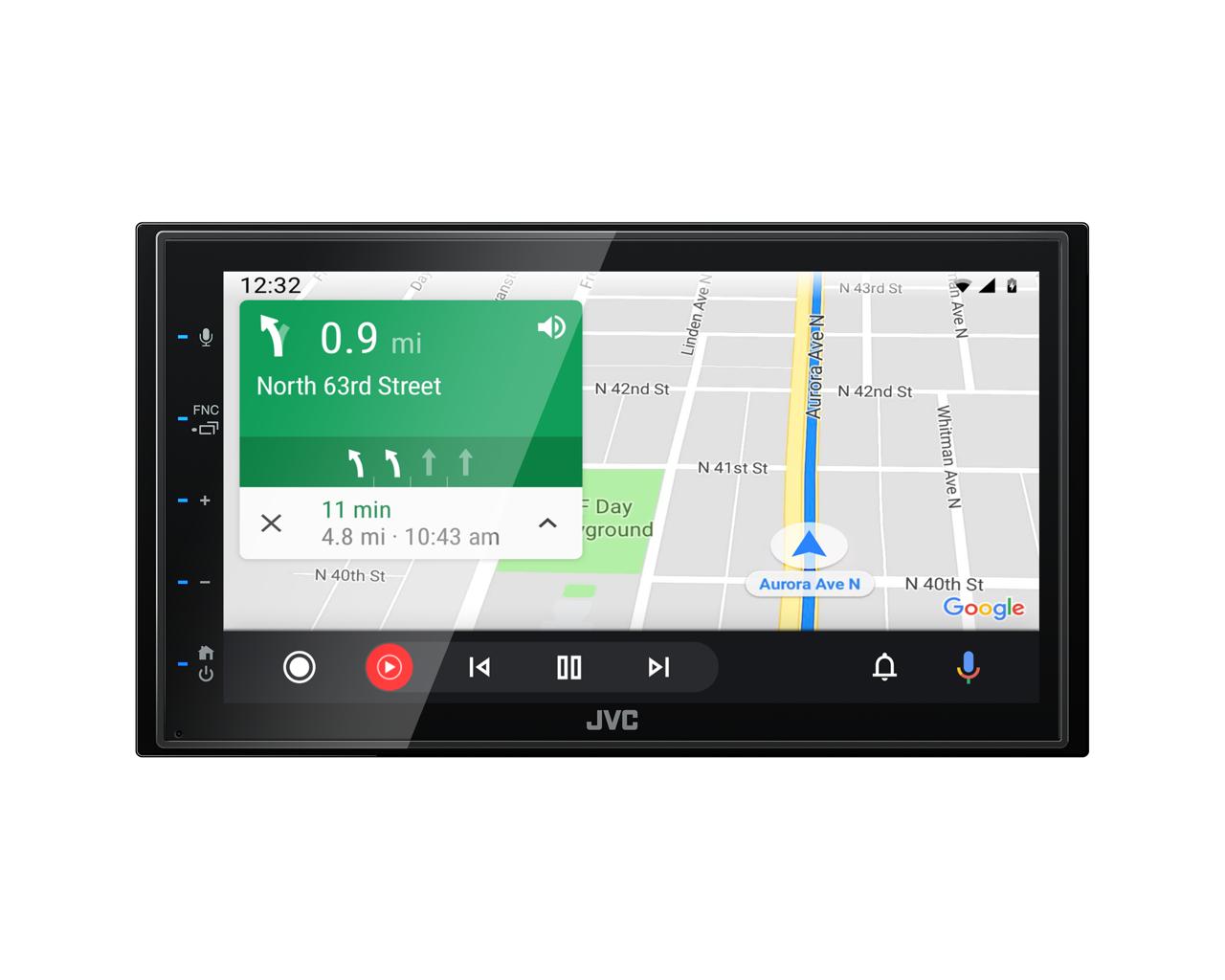 Автомобильный цифровой медиа-ресивер JVC KW-M560BT