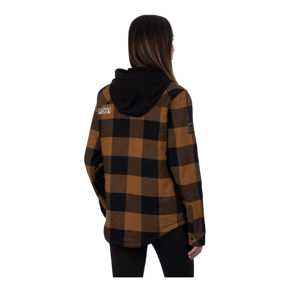 Куртка FXR Timber Flannel с утеплителем Copper/Black, XL