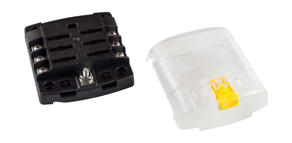 Купить блок на 6 предохранителей atc/ato с крышкой 5028b по цене  Низкие цены. Большой выбор. Доставка по всей России. Интернет-магазин в Москве. Только положительные отзывы!