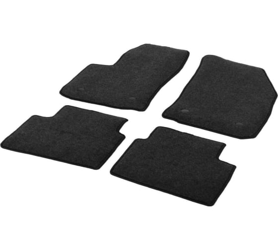 Текстильные коврики салона, AutoFlex, Standard, Geely Tugella 2020-, цвет графит (4190301) Rival