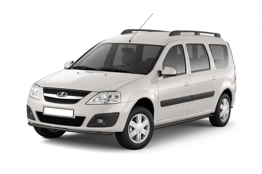 Защита переднего бампера одинарная d=51 мм ИСКРА (ППК) Lada Largus 2012-2020