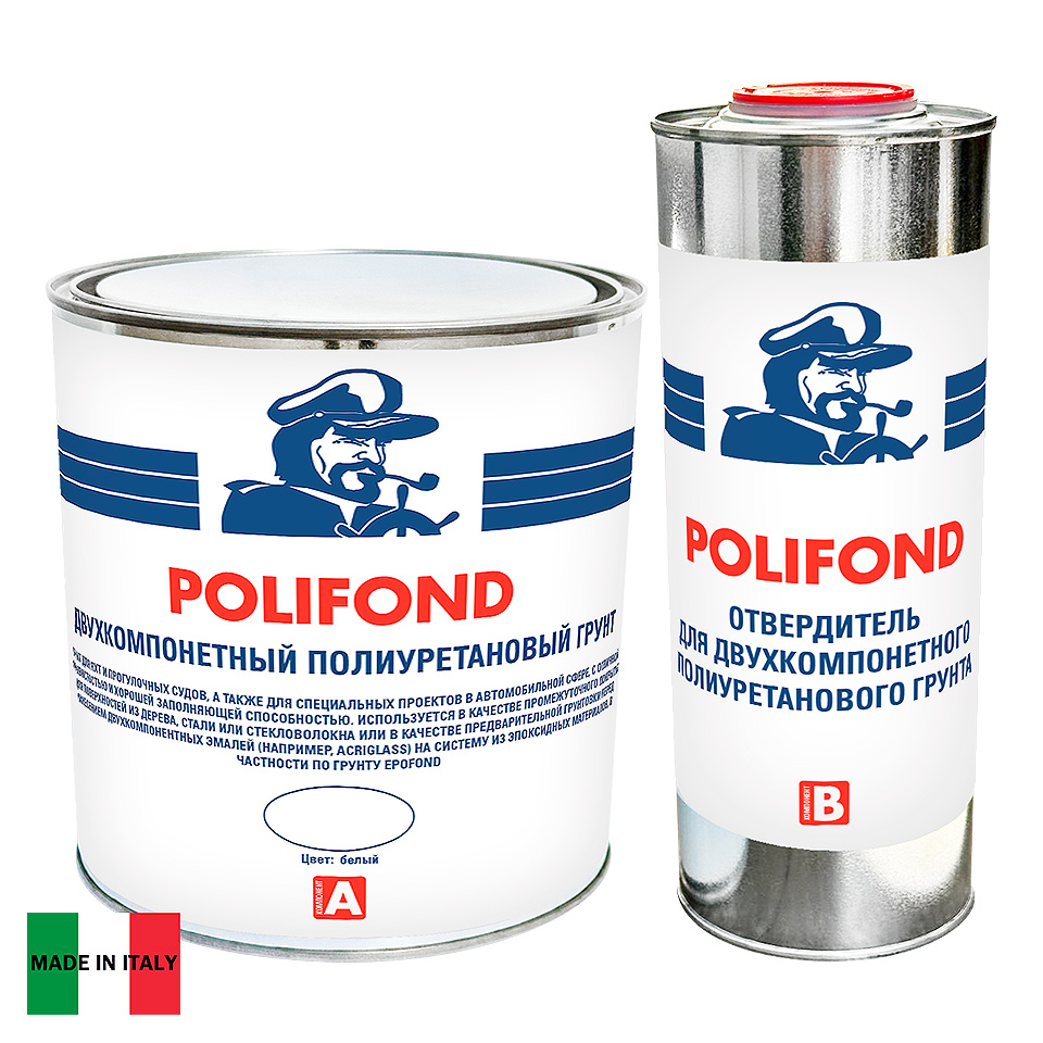 Купить полиуретановый 2-комп. грунт мореман polifond 3,5л белый катер лодку по цене 10 990 р. Низкие цены. Большой выбор. Доставка по всей России. Интернет-магазин в Москве. Только положительные отзывы!