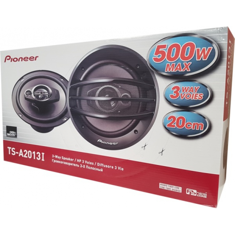 Автомобильная трехполосная коаксиальная акустика PIONEER TS-A2013I