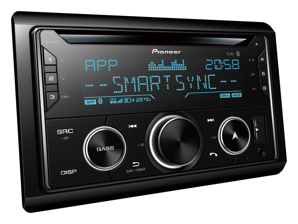 Автомобильный CD-ресивер 2 DIN PIONEER FH-S720BT