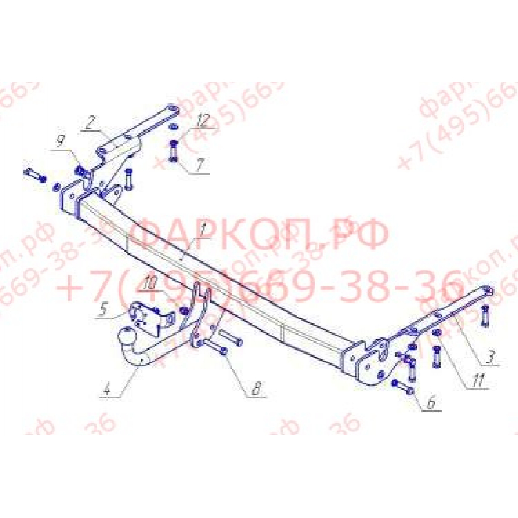 Купить фаркоп toyota rav4 2009-2013 - ty 23 avtos по цене 11 628 р. Низкие цены. Большой выбор. Доставка по всей России. Интернет-магазин в Москве. Только положительные отзывы!