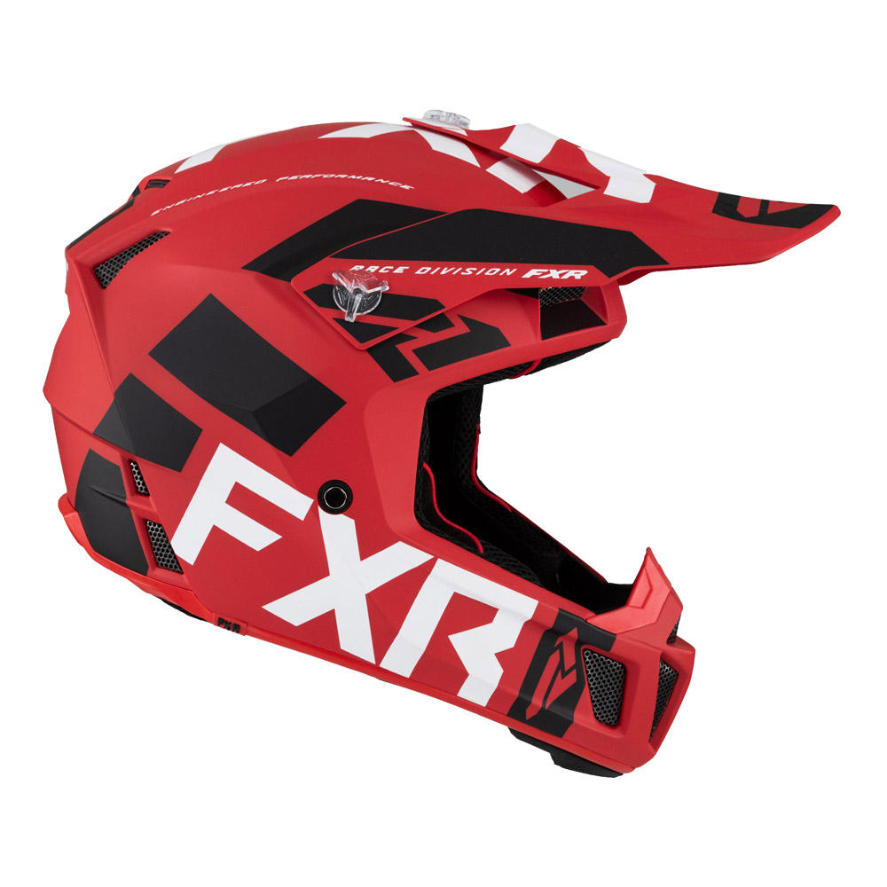 Шлем FXR Clutch Evo LE Red/White/Black, L
