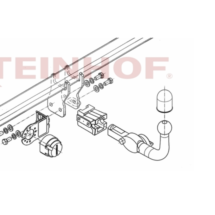 Купить фаркоп toyota auris хетчбек 5 дверей 2012-2018 - t-093 steinhof по цене  Низкие цены. Большой выбор. Доставка по всей России. Интернет-магазин в Москве. Только положительные отзывы!