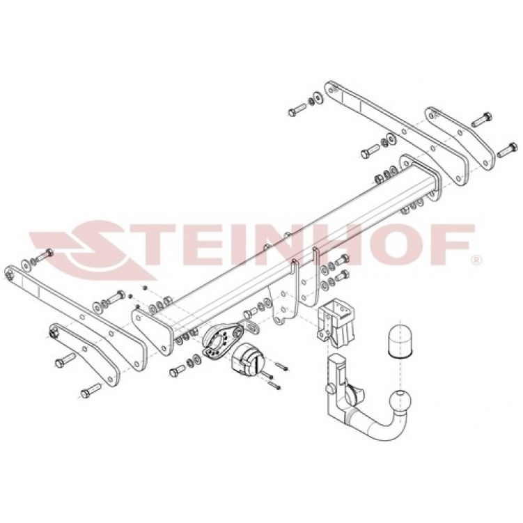 Купить фаркоп audi q3 2011-2019, volkswagen tiguan 2007-2016 - 305423600001 westfalia по цене  Низкие цены. Большой выбор. Доставка по всей России. Интернет-магазин в Москве. Только положительные отзывы!
