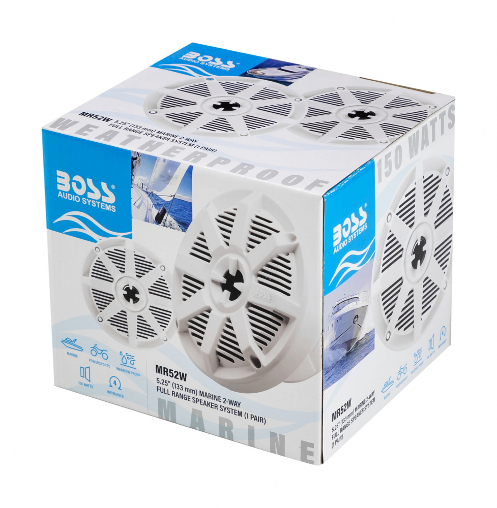Купить динамики boss audio marine mr52w 150 вт 5.25' белые по цене 7 427 р. Низкие цены. Большой выбор. Доставка по всей России. Интернет-магазин в Москве. Только положительные отзывы!
