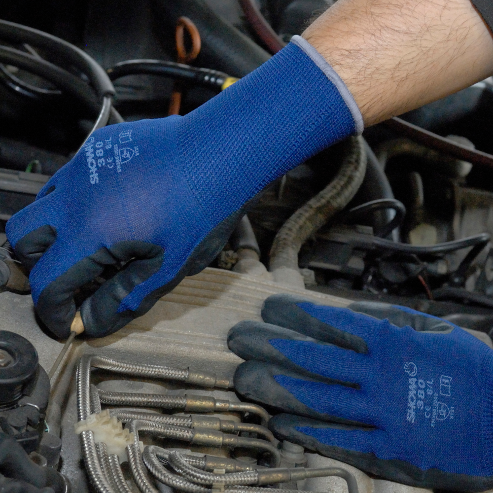 Перчатки защитные SHOWA 380 Navy, M