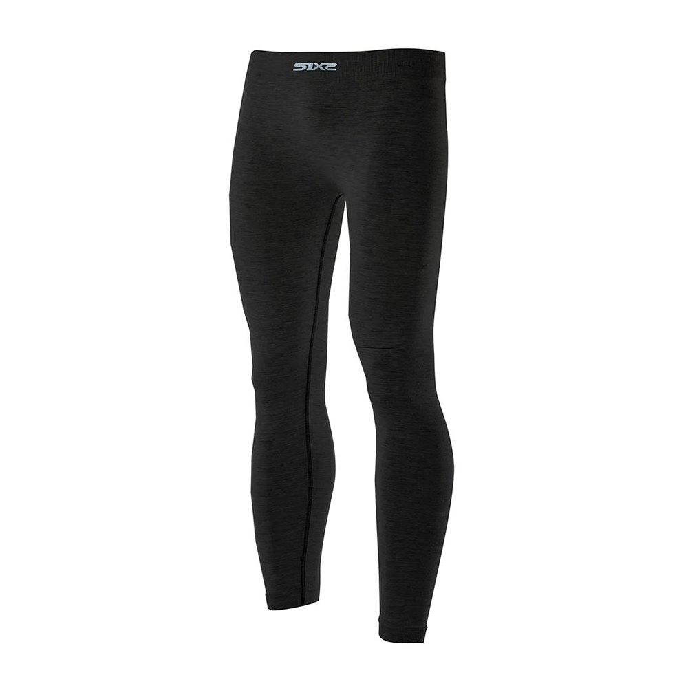 Термоштаны SIXS PNX MERINOS WOOL Wool Black, XXL/XXXL