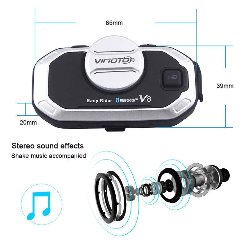 Купить гарнитура bluetooth vimoto v8 для мотошлема по цене 5 500 р.. Низкие цены. Большой выбор. Доставка по всей России.  Интернет-магазин в Москве. Только положительные отзывы!