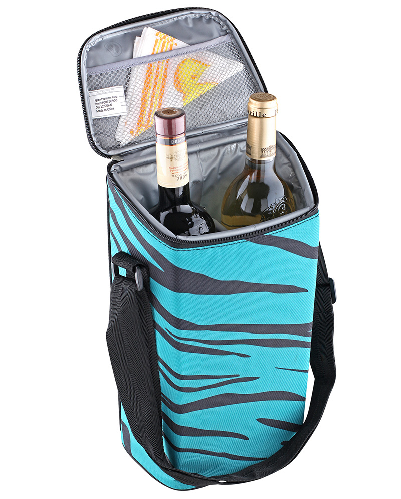Купить сумка-термос для напитков "igloo 2 bottle wine tote 16 teal-zebra" по цене  Низкие цены. Большой выбор. Доставка по всей России. Интернет-магазин в Москве. Только положительные отзывы!