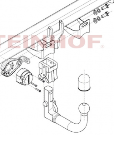 Купить фаркоп mitsubishi galant седан/хетчбек 1992-1997, седан 1997-2004 - m-318 steinhof по цене  Низкие цены. Большой выбор. Доставка по всей России. Интернет-магазин в Москве. Только положительные отзывы!