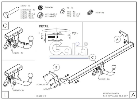 Купить фаркоп hyundai elantra 2011-2016 - h099c galia по цене 26 092 р. Низкие цены. Большой выбор. Доставка по всей России. Интернет-магазин в Москве. Только положительные отзывы!