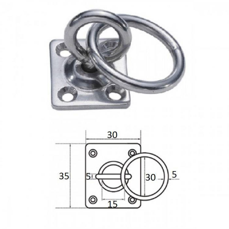Купить планка квадратная с поворотной проушиной и кольцом 5мм по цене 305 р. Низкие цены. Большой выбор. Доставка по всей России. Интернет-магазин в Москве. Только положительные отзывы!