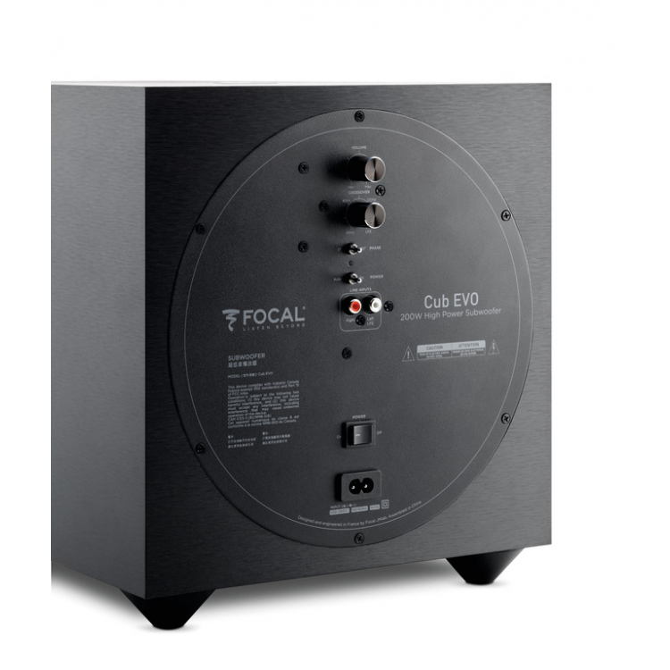 Активный сабвуфер FOCAL CUBE EVO BLACK