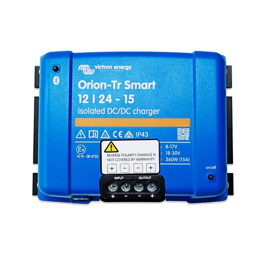 Купить victron orion-tr smart 12/24-15a (360w) isolated dc-dc зарядник катер лодку по цене 39 010 р. Низкие цены. Большой выбор. Доставка по всей России. Интернет-магазин в Москве. Только положительные отзывы!