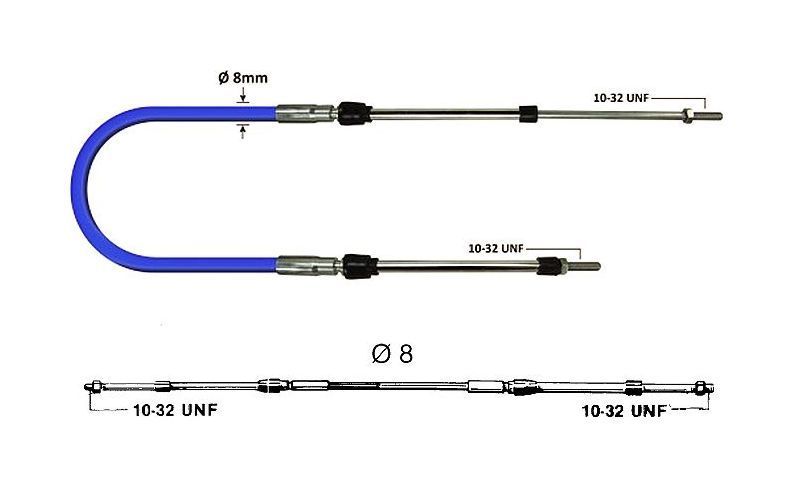 Купить трос дистанционного управления ultraflex machzero, (10 футов - 3 м), 2 шт по цене 14 402 р. Низкие цены. Большой выбор. Доставка по всей России. Интернет-магазин в Москве. Только положительные отзывы!