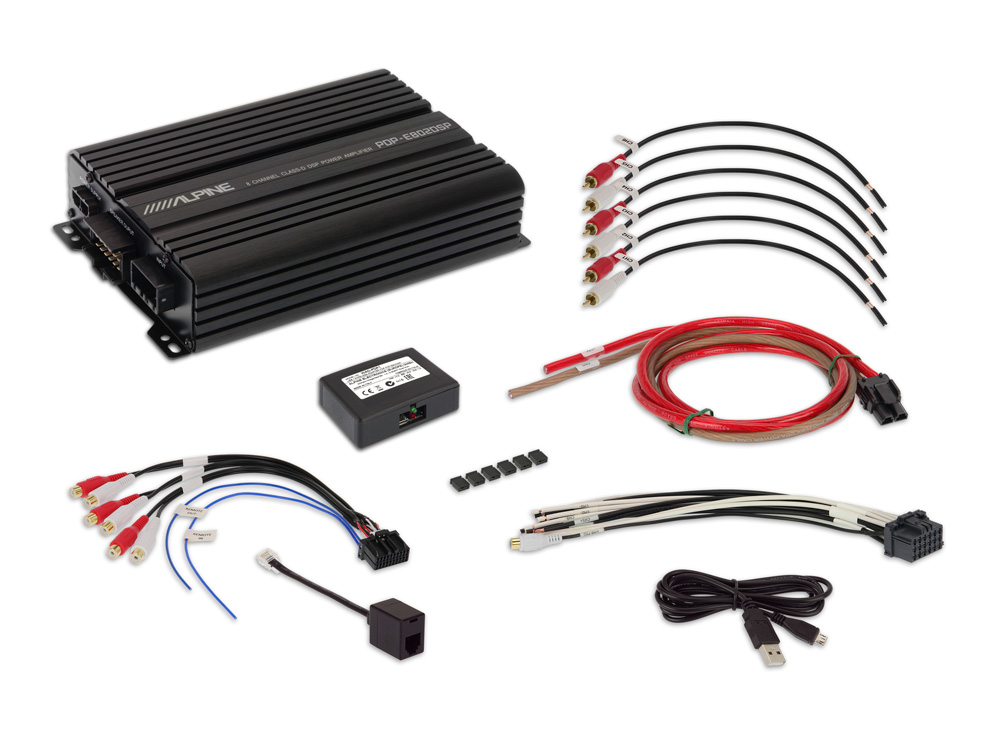 Автомобильный процессор-усилитель ALPINE PDP-E802DSP