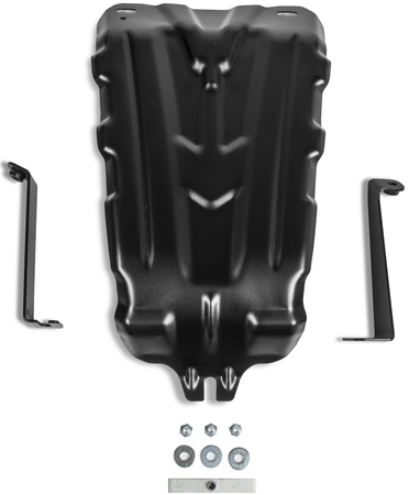 Защита редуктора Сталь, Renault Duster 2021-, V - 1.3Т; 1.5d; 1.6; 2.0; полный привод/Renault Arkana 2019-, V-1.3T; 1.6; по (111.4737.1) Rival
