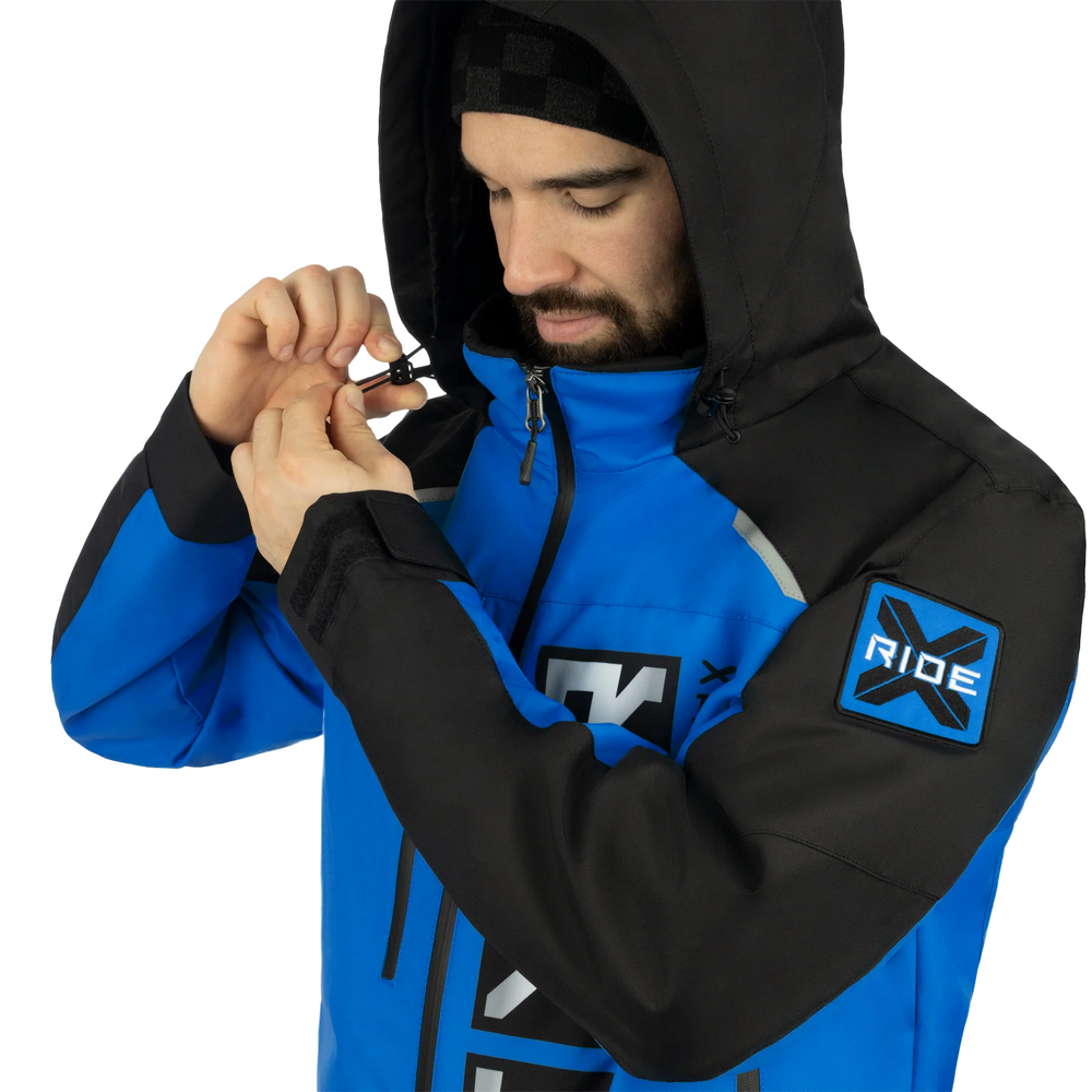 Комбинезон FXR Recruit без утеплителя Black/Blue, S