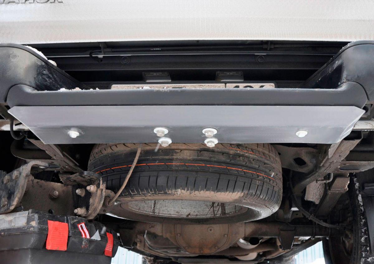 Защита заднего бампера, Volkswagen Amarok 2016-, V - 2.0d/Volkswagen Amarok 2010-2016, V - 2.0d (333.5841.1) Rival