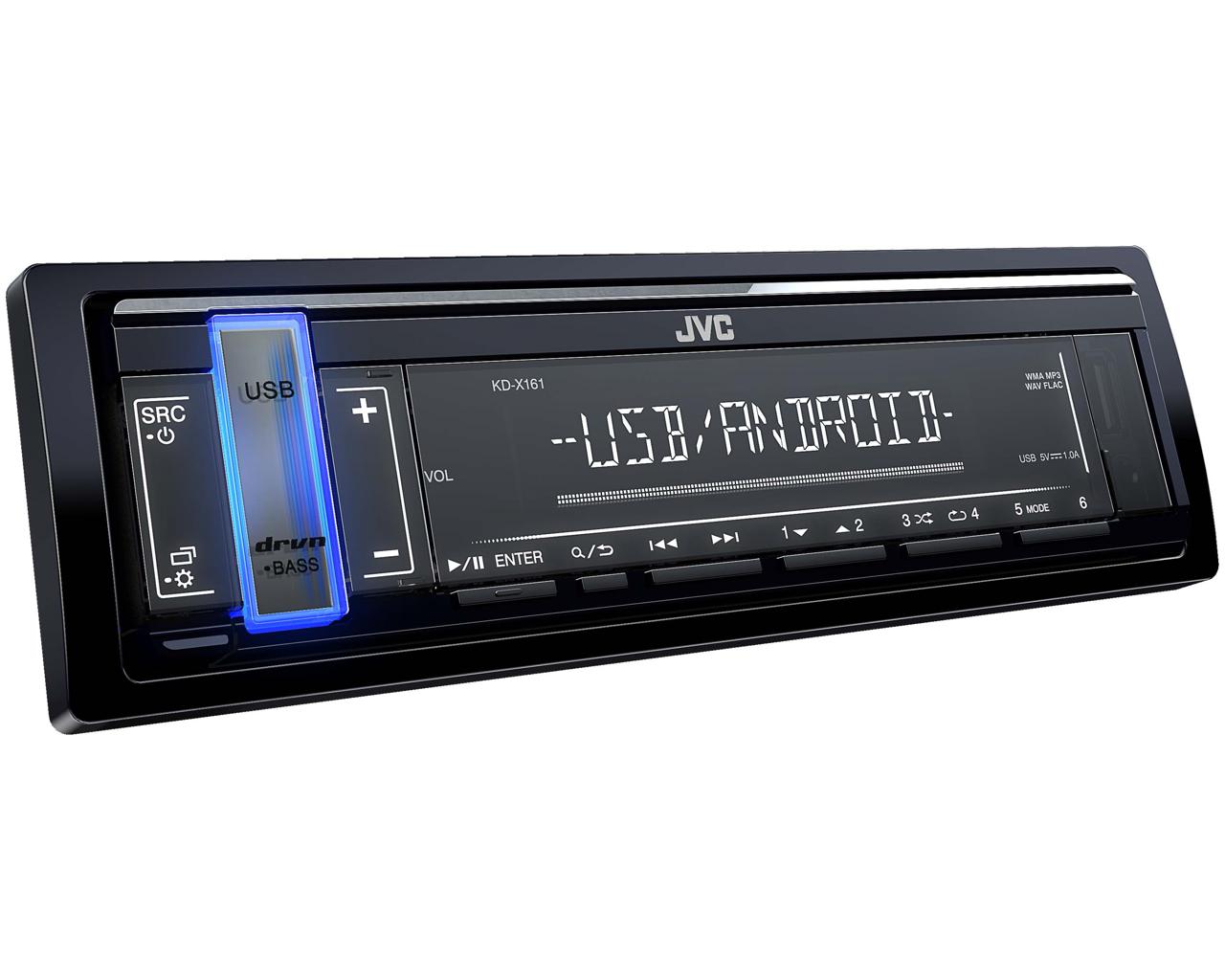 Автомобильный цифровой медиа-ресивер JVC KD-X161