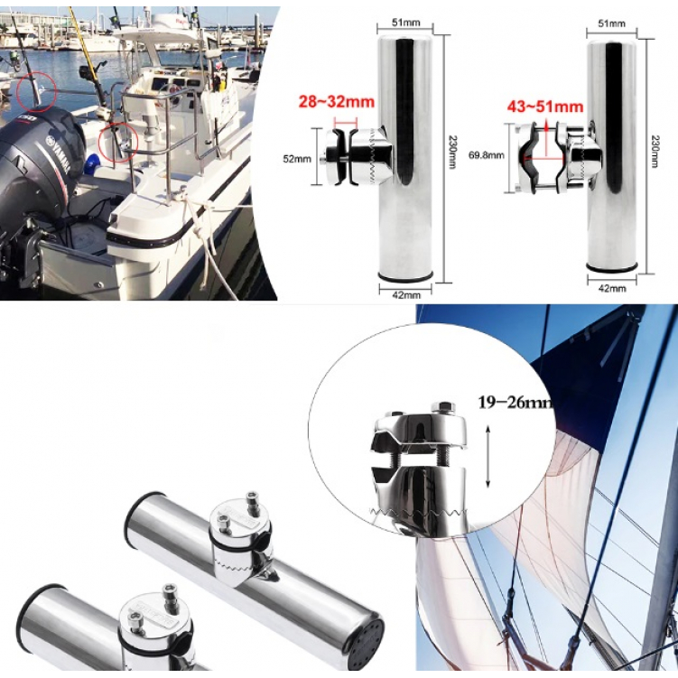Купить держатель для удочки на леер лодку катер яхту нержавейка по цене 2 900 р. Низкие цены. Большой выбор. Доставка по всей России. Интернет-магазин в Москве. Только положительные отзывы!