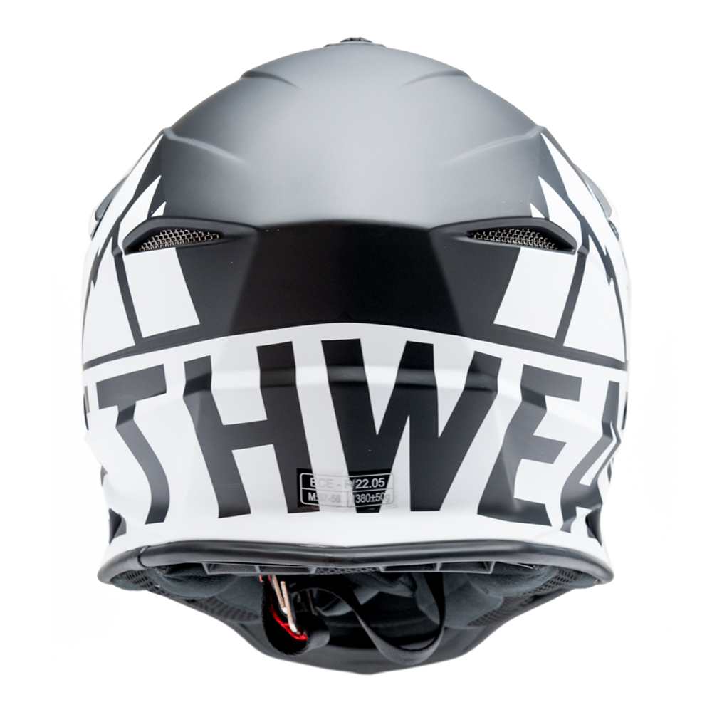 Шлем Jethwear Mile Black/White, L (59-60cm)