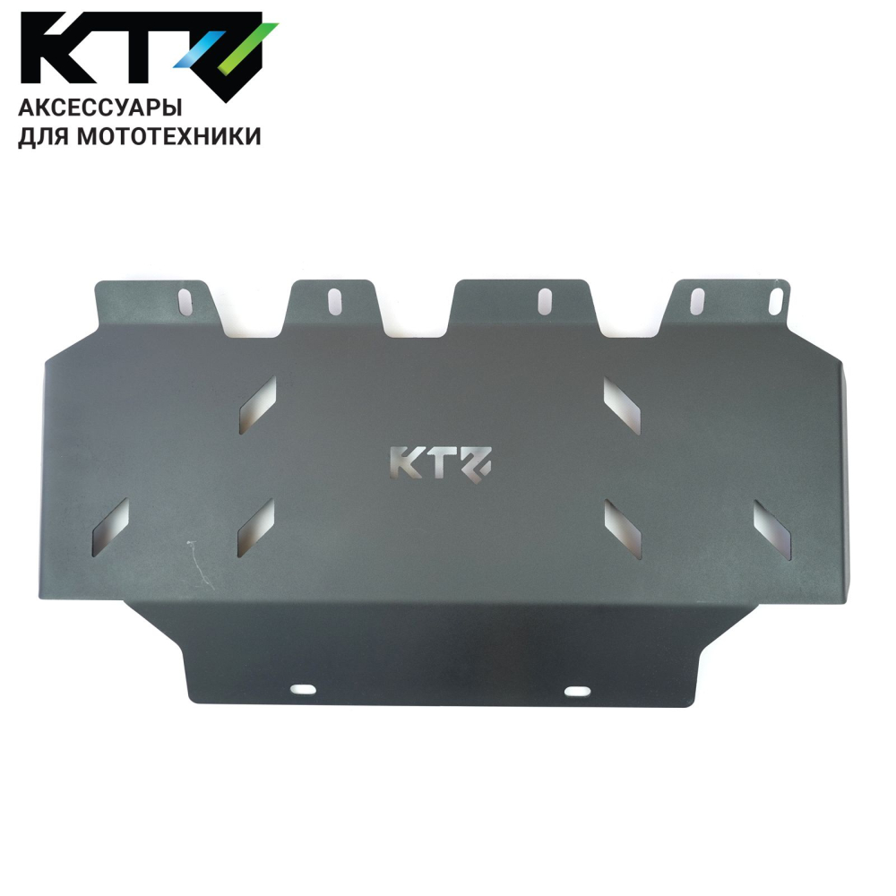 Защита радиатора TANK 700 3.0 АКПП 4WD 2024+ Сталь 3 мм KTZ
