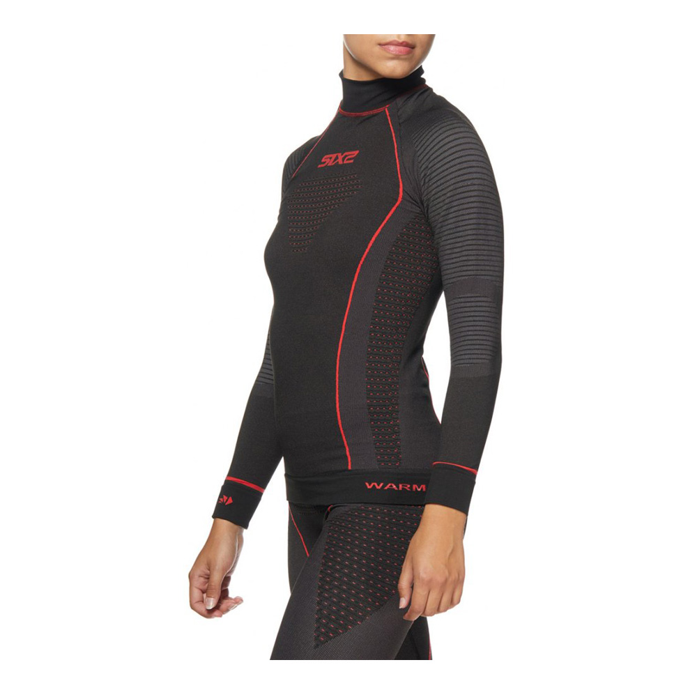 Термокофта SIXS TS3W CU Black/Red, XL/XXL