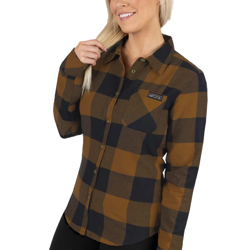 Рубашка FXR Timber Copper/Black, XL