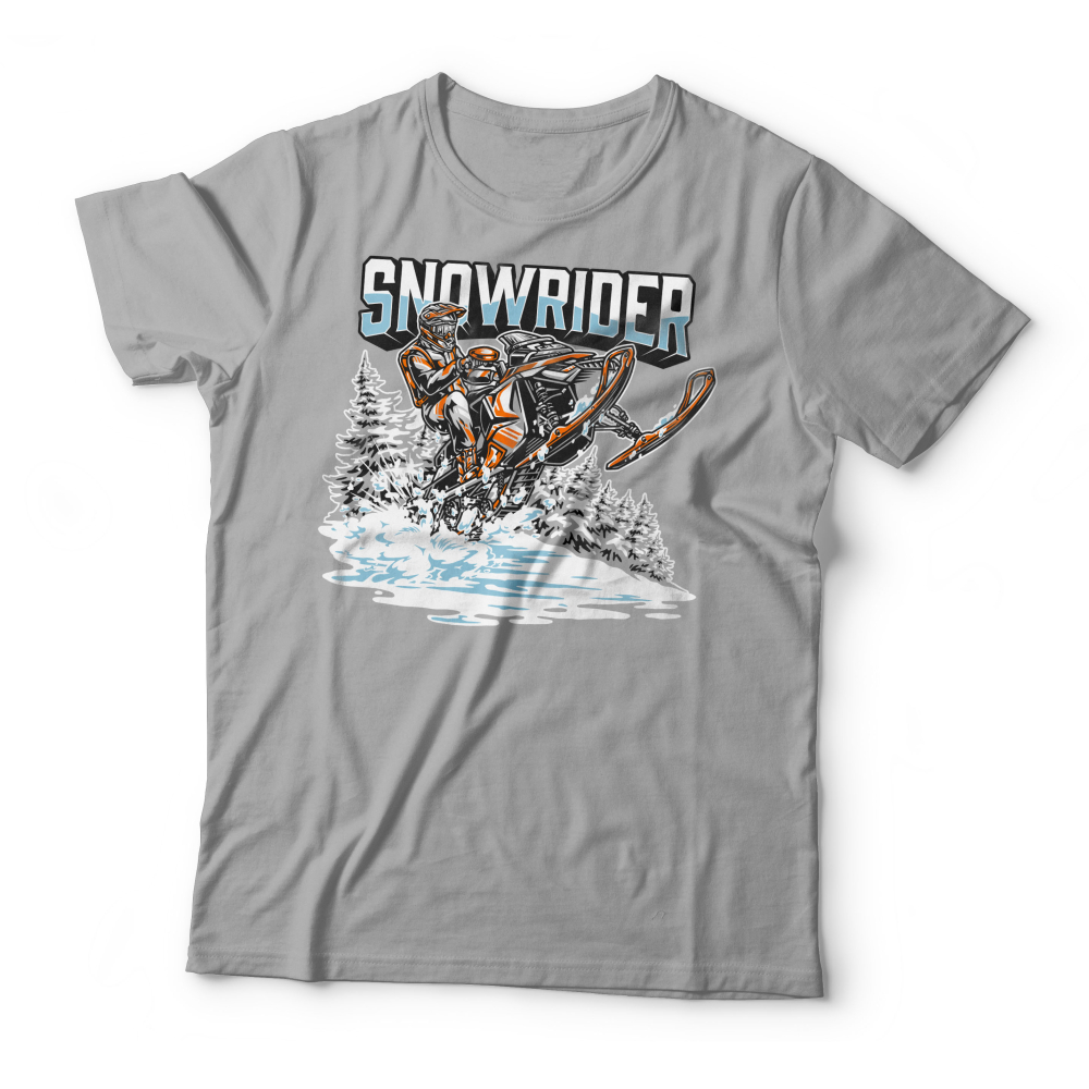 Футболка Top Sports Snowrider Grey, XS