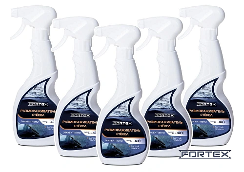 Размораживатель стекол Fortex (5 шт) (FC.1101.5) Rival