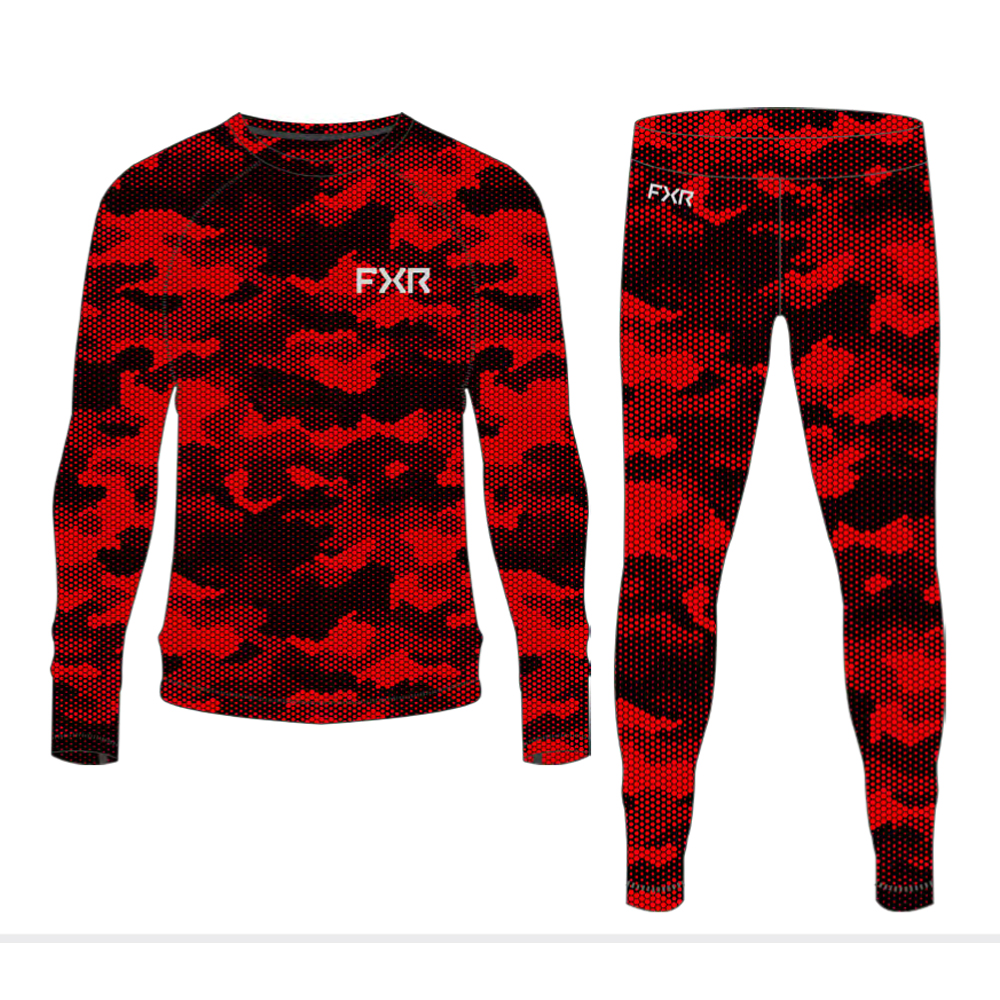 Комплект термобелья FXR Atmosphere Red Hex, M