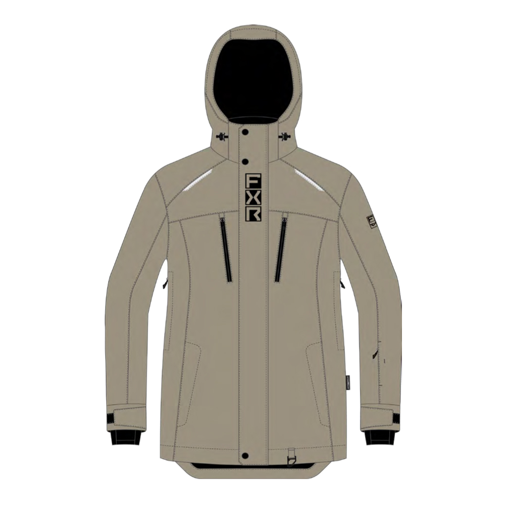 Куртка FXR Aerial с утеплителем Stone/Black, 2